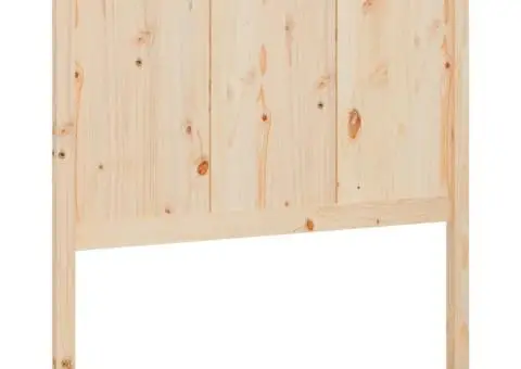 Tăblie de pat, 80,5x4x100 cm, lemn masiv de pin - 2/5