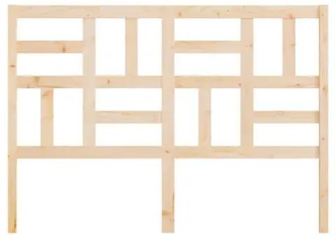 Tăblie de pat, 156x4x104 cm, lemn masiv de pin - 4/5