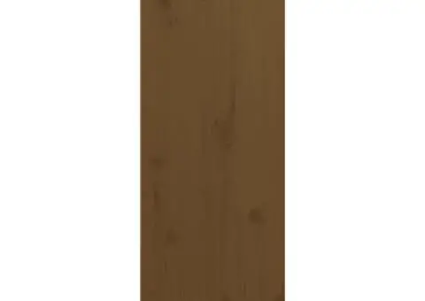 Dulap înalt, maro miere, 89x40x116,5 cm, lemn masiv de pin - 4/5