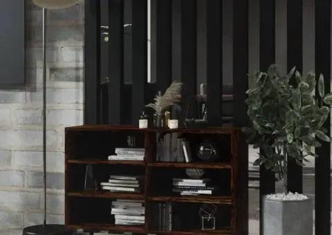 Servantă, stejar fumuriu, 103,5x35x70 cm, PAL - 1/5