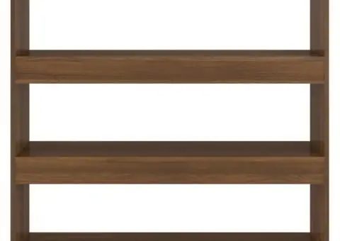 Bibliotecă/Separator cameră, stejar maro, 100x30x103 cm - 3/5