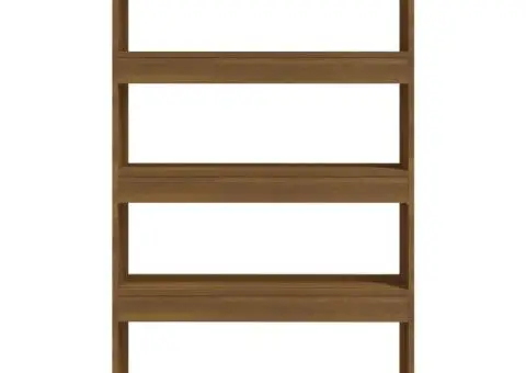 Bibliotecă/Separator cameră, stejar maro, 80x30x135 cm, PAL - 5/5