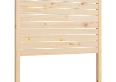 Tăblie de pat, 96x4x100 cm, lemn masiv de pin - 2/5