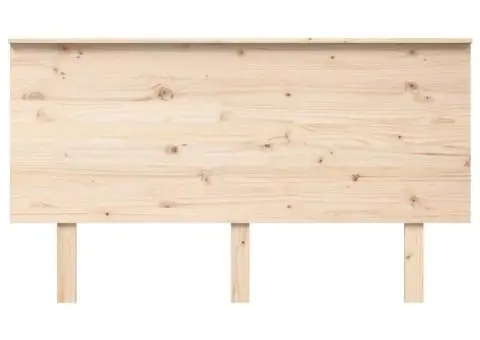 Tăblie de pat, 144x6x82,5 cm, lemn masiv de pin - 3/5