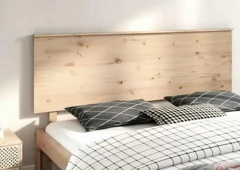 Tăblie de pat, 184x6x82,5 cm, lemn masiv de pin - 1/5