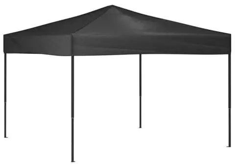 Cort pliabil pentru petrecere, antracit, 3x3 m - 2/5