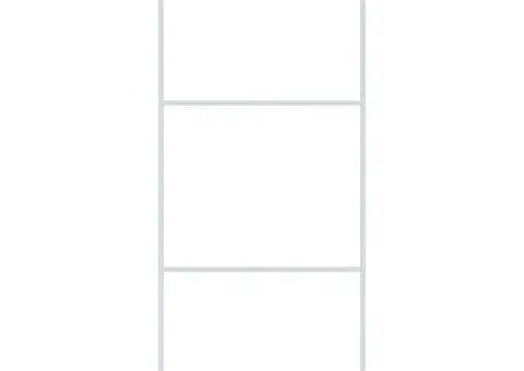 Paravan de duș walk-in, alb, 80x195 cm, sticlă ESG transparentă - 3/5