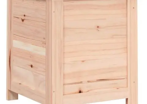 Cutie de perne de exterior 50x50x56 cm din lemn masiv de brad - 2/5