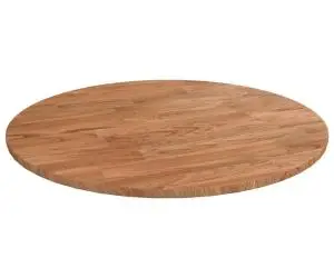 vidaXL Blat de masă rotund maro deschis Ø40x1,5 cm lemn stejar tratat