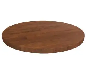 vidaXL Blat de masă rotund maro închis Ø30x1,5cm lemn stejar tratat