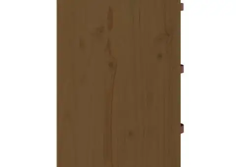 Dulap, maro miere, 80x40x75 cm, lemn masiv de pin - 5/5