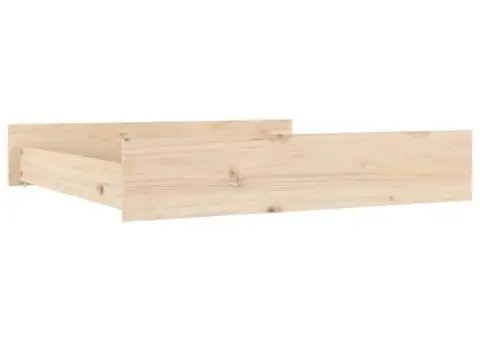 Sertare pentru pat, 2 buc., lemn masiv de pin - 3/5