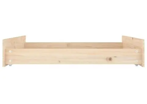 Sertare pentru pat, 2 buc., lemn masiv de pin - 5/5