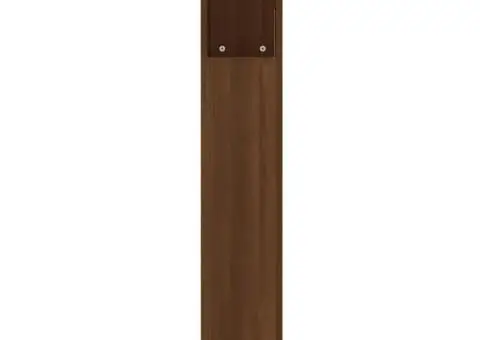 Dulap tăblie, stejar maro, 220x18,5x104,5 cm - 5/5