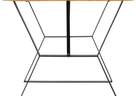 Masă de bucătărie, 140 x 80 x 76 cm, lemn masiv reciclat - 3/5