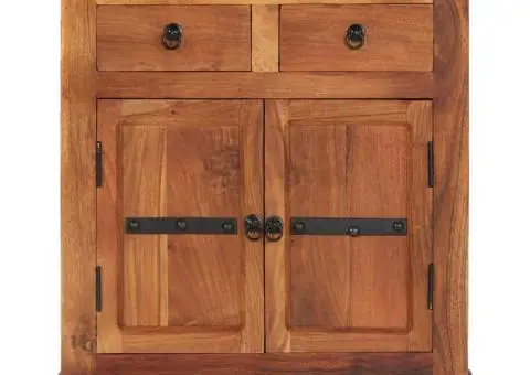 Servantă, 63 x 30 x 75 cm, lemn masiv de acacia - 4/5