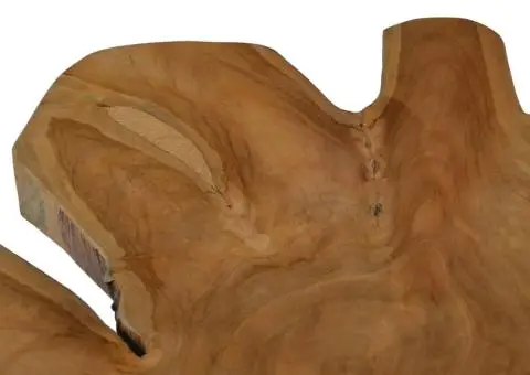 Măsuță de cafea, (60-70) x 45 cm, lemn de tec - 5/5