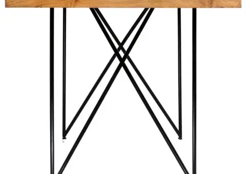 Masă de bucătărie, 180 x 90 x 76 cm, lemn masiv de acacia - 3/5