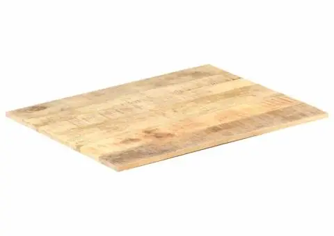 Blat de masă, 70x60 cm, lemn masiv mango, 15-16 mm - 4/5