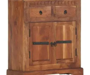Servantă, 63 x 30 x 75 cm, lemn masiv de acacia