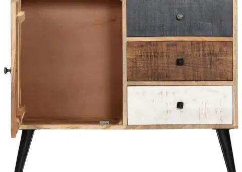 Servantă, 88x30x73 cm, lemn masiv de mango - 3/5