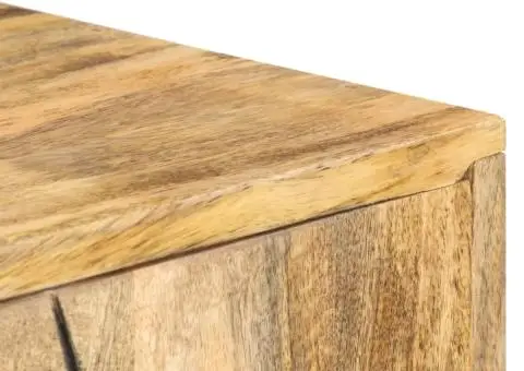 Servantă, 118 x 30 x 75 cm, lemn masiv de mango - 4/5