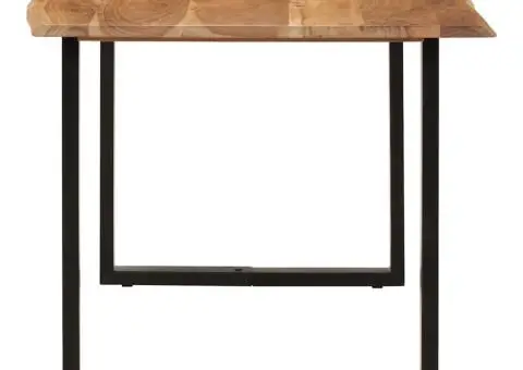 Masă de bucătărie, 154x80x76 cm, lemn masiv de acacia - 5/5