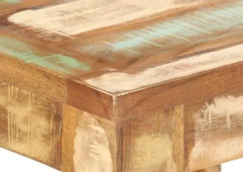 Măsuță de cafea, 40 x 40 x 40 cm, lemn masiv reciclat - 3/5