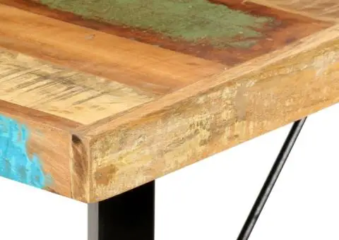 Masă de bar, 180 x 70 x 107 cm, lemn masiv reciclat - 5/5