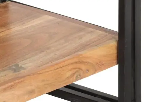 Bibliotecă cu 5 rafturi, 60 x 30 x 180 cm, lemn masiv de acacia - 5/5