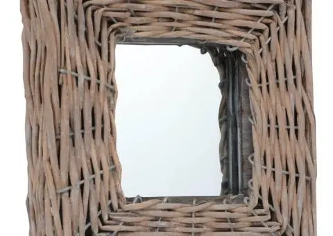 Oglinzi, 3 buc., 15 x 15 cm, răchită - 3/5