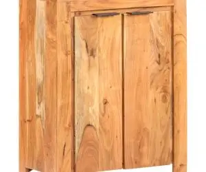 Servantă, 59 x 33 x 75 cm, lemn masiv de acacia