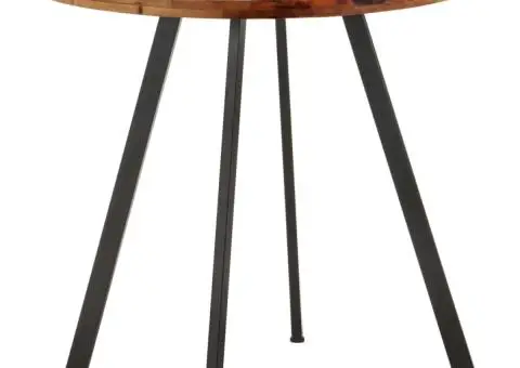 Masă de bucătărie, 80 cm, lemn masiv reciclat - 5/5