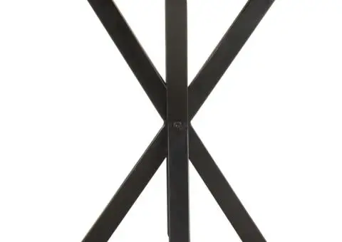 Masă laterală, 48x48x56 cm, lemn masiv reciclat - 2/5