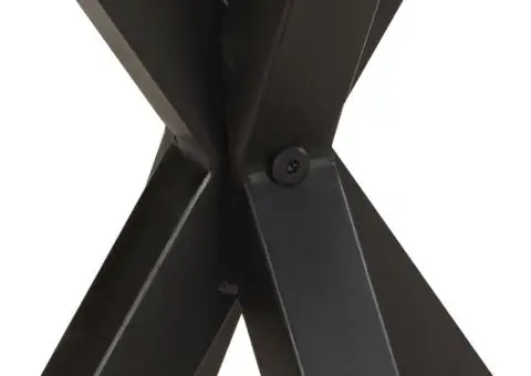 Masă laterală, 48x48x56 cm, lemn masiv reciclat - 5/5