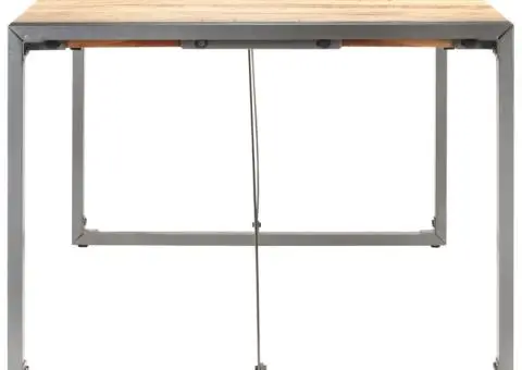 Masă de bucătărie, 180x90x75 cm, lemn masiv de mango nefinisat - 3/5