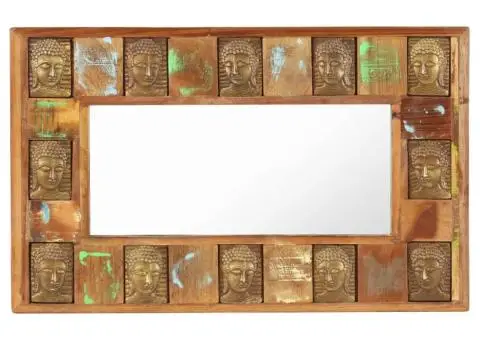Servantă plăci Buddha, 80 x 50 cm, lemn masiv reciclat - 2/5
