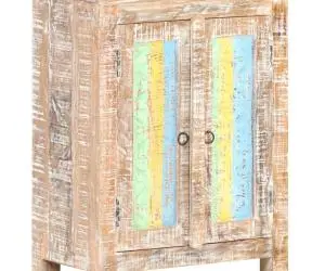Dulap, 61x35x76 cm, lemn de acacia nefinisat