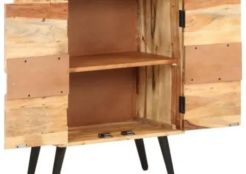 Dulap, 57x34x75 cm, lemn masiv de acacia - 4/5