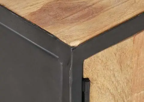 Măsuță de cafea, 90x50x39 cm, lemn masiv reciclat - 5/5