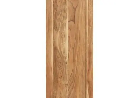 Cuiere de haine, 2 buc., 38x100 cm, lemn masiv de acacia - 5/5