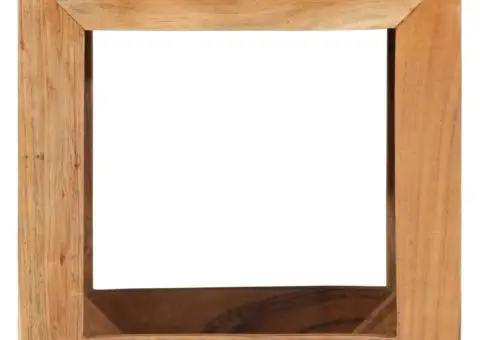 Taburet, 40x30x40 cm, lemn masiv de acacia - 2/5