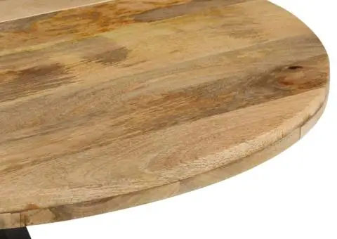 Masă de bucătărie, 110x75 cm, lemn masiv de mango - 4/5