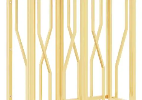 Măsuță de cafea, auriu, oțel inoxidabil și lemn masiv reciclat - 2/5