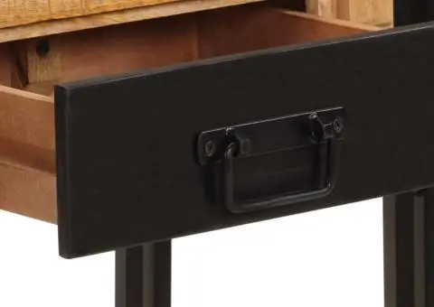 Măsuță consolă, 110x30x76 cm, lemn masiv de mango - 5/5