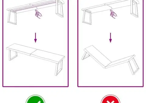 Raft de perete maro deschis 160x30x(2-4) cm lemn stejar tratat - 4/5