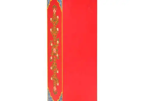 Dulap înalt vopsit manual, 40x30x120 cm, lemn masiv de mango - 5/5