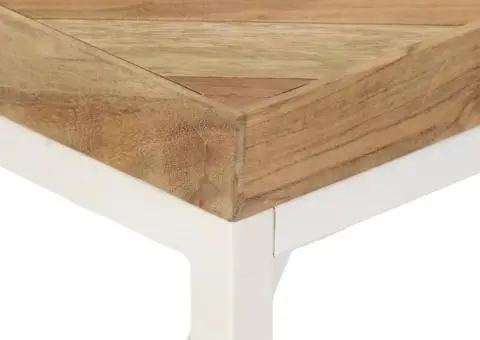 Masă de bucătărie, 160x70x76cm, lemn masiv de acacia/mango - 5/5