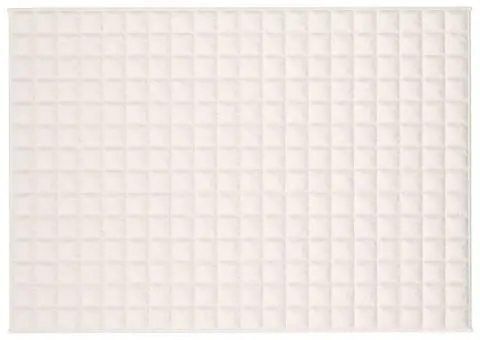 Pătură grea, crem deschis, 140x200 cm, 10 kg, material textil - 3/5