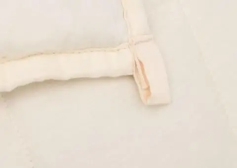 Pătură grea, crem deschis, 140x200 cm, 10 kg, material textil - 5/5